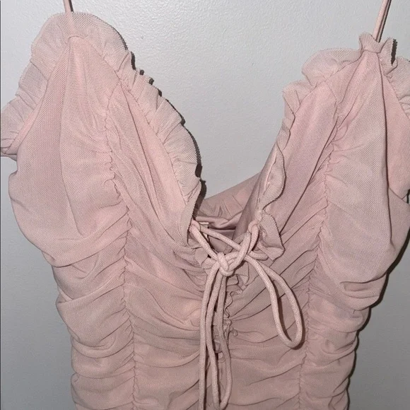 Pink Ruffled Bodysuit NWT - Picture 13 of 13